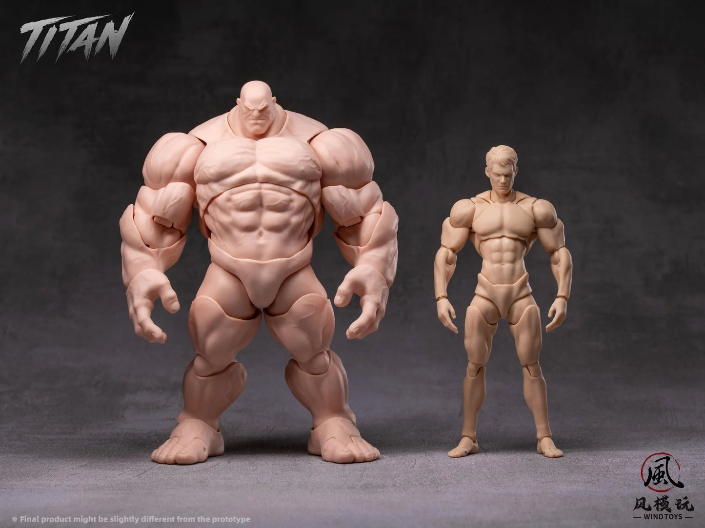 Wind Toys 1/12 Super Action Muscle Body Titan White Skin Edition | Wind Toys