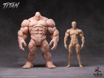 Wind Toys 1/12 Super Action Muscle Body Titan White Skin Edition | Wind Toys
