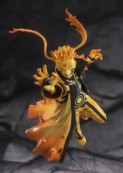 Naruto Uzumaki Kurama Link Mode Version The Power of Hope That Connects Feelings Exclusive "Naruto: Shippuden" - Tamashii Nations S.H.Figuarts