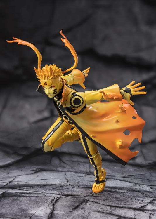 Naruto Uzumaki Kurama Link Mode Version The Power of Hope That Connects Feelings Exclusive "Naruto: Shippuden" - Tamashii Nations S.H.Figuarts