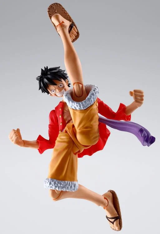 One Piece Monkey.D.Luffy -The Raid on Onigashima- S.H.Figuarts Luffy kicking up