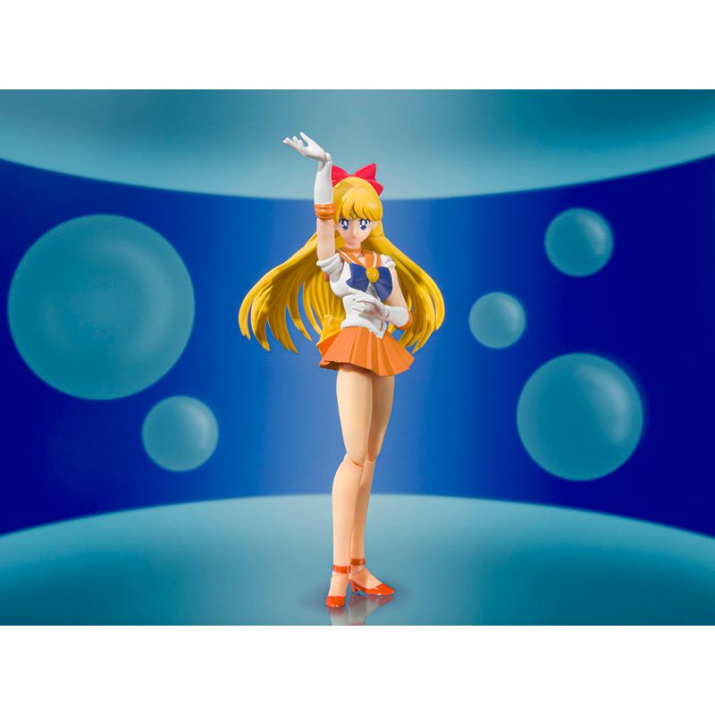 S.H.Figuarts Sailor Venus Animation Color Edition "Sailor Moon" | Bandai Tamashii Nations
