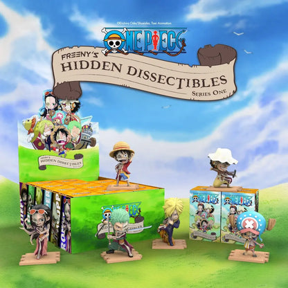 Freeny's Hidden Dissectibles: One Piece Series One, One Random Pack - Mighty Jaxx Blind Box Mini Figure