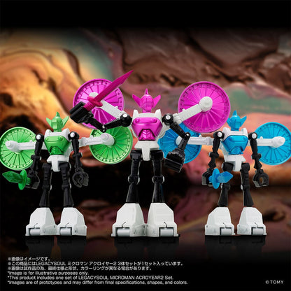 Microman LegacySoul Microman Acroyear 2 (Set of 3) TT Mall Exclusive | Takara Tomy