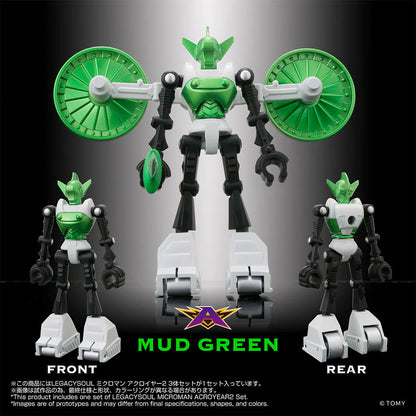 Microman LegacySoul Microman Acroyear 2 (Set of 3) TT Mall Exclusive | Takara Tomy