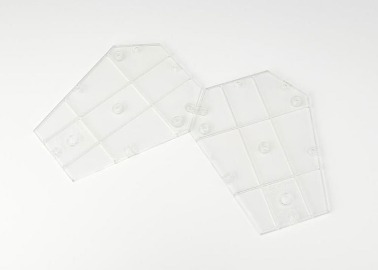 Tamashii Stage Act Mechanics Clear Base Stand (comes with 2 bases) | Bandai Tamashii Nation