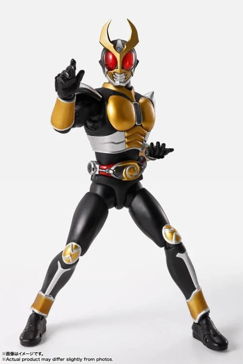 S.H.Figurats Kamen Rider Agito Grand Form (25th Anniversary Ver.) -Shinkocchou Seihou- | Bandai Tamashii Nations