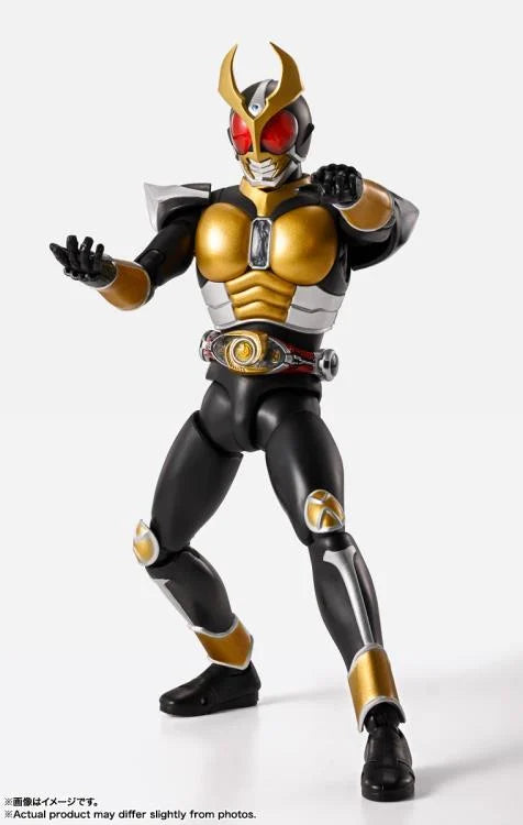 S.H.Figurats Kamen Rider Agito Grand Form (25th Anniversary Ver.) -Shinkocchou Seihou- | Bandai Tamashii Nations