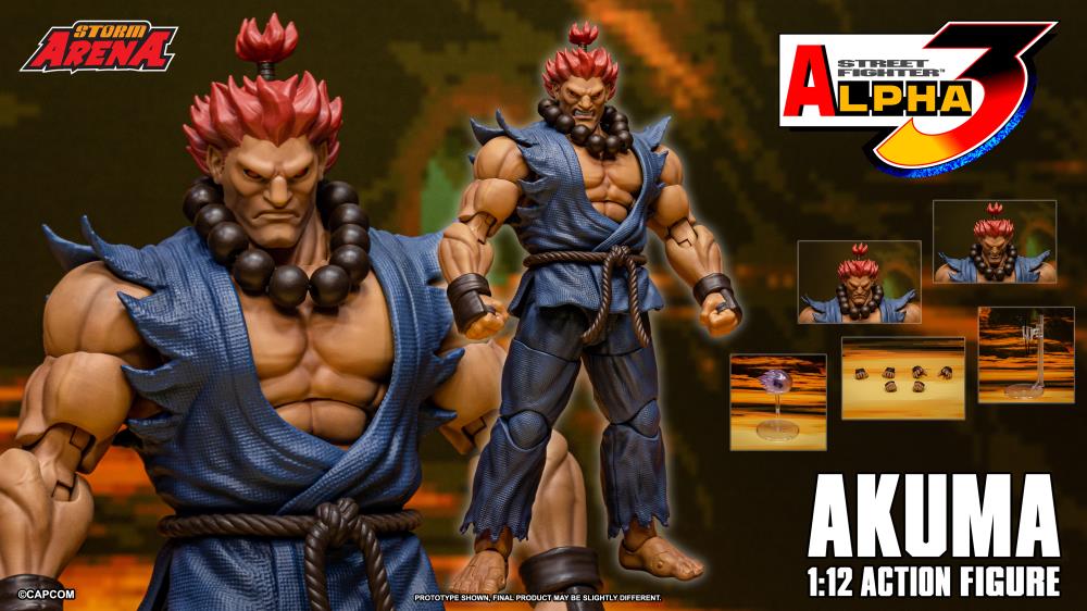 Storm Arena Akuma "Street Fighter Alpha 3" | Storm Collectibles 1/12 Scale Action Figure