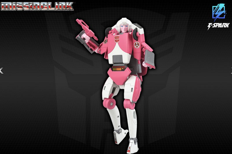 Pre Order Transformers Missing Link C-08 Arcee Anime Color (Expedited Japan Release)