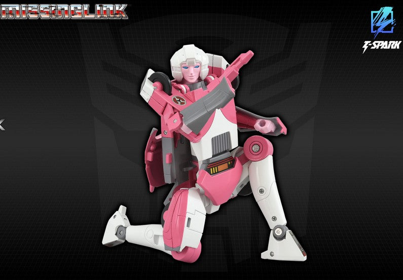 Pre Order Transformers Missing Link C-08 Arcee Anime Color (Expedited Japan Release)