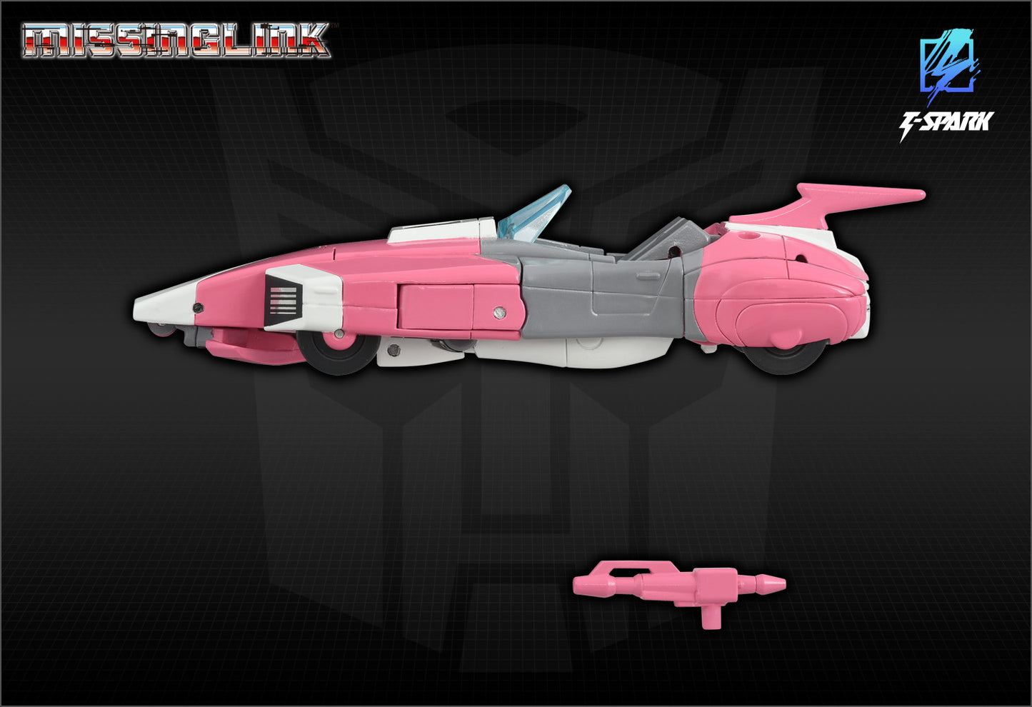 Pre Order Transformers Missing Link C-08 Arcee Anime Color (Expedited Japan Release)