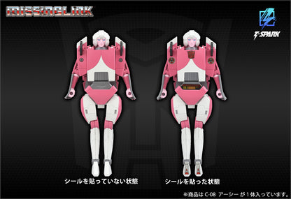Pre Order Transformers Missing Link C-08 Arcee Anime Color (Expedited Japan Release)
