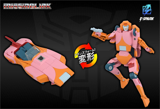 Pre Order Transformers Missing Link C-07 Arcee Toy Color (Expedited Japan Release)
