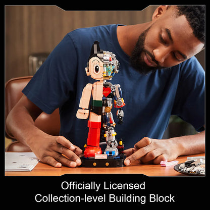 Astro Boy Mechanical Clear Version Classic "Astro Boy" Building Block Set | Pantasy