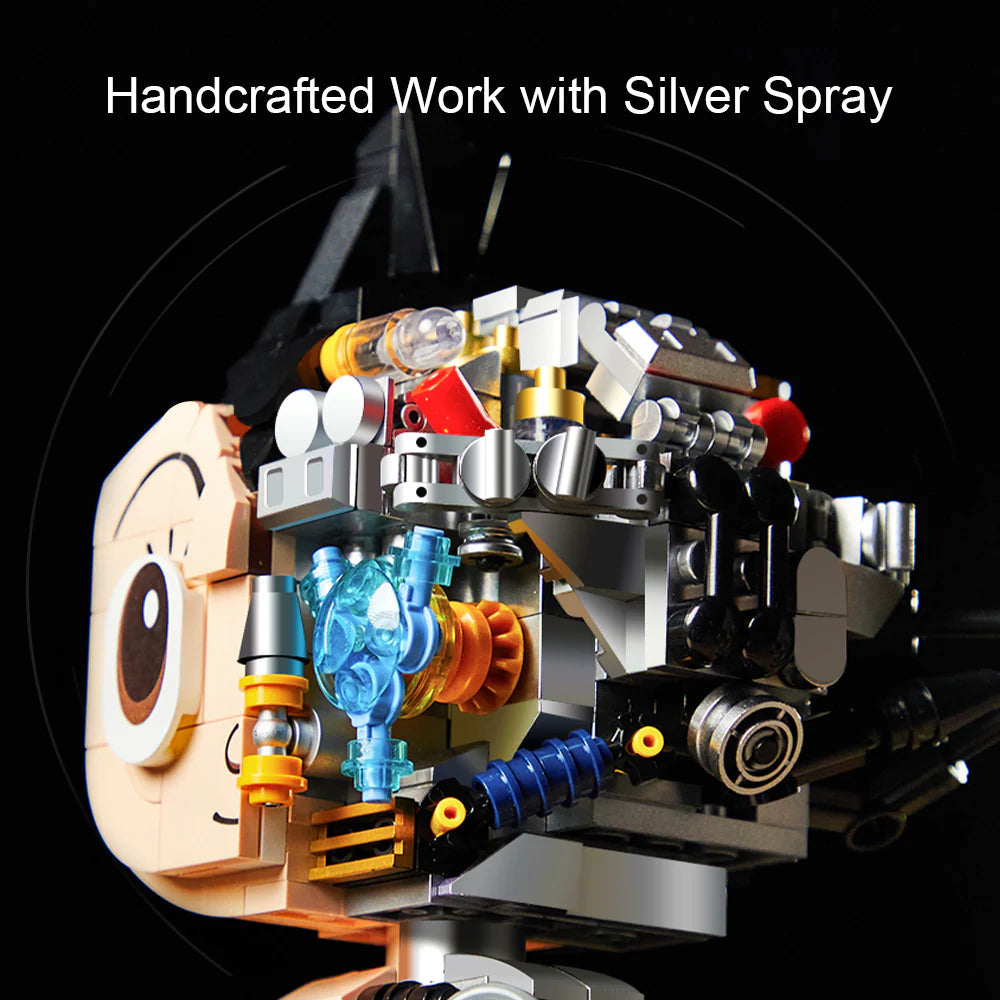 Astro Boy Mechanical Clear Version Classic "Astro Boy" Building Block Set | Pantasy