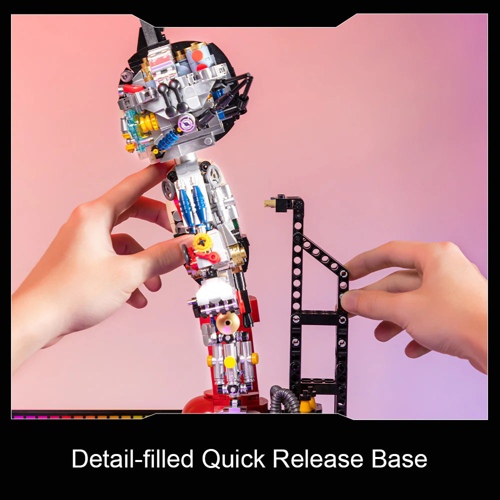 Astro Boy Mechanical Clear Version Classic "Astro Boy" Building Block Set | Pantasy