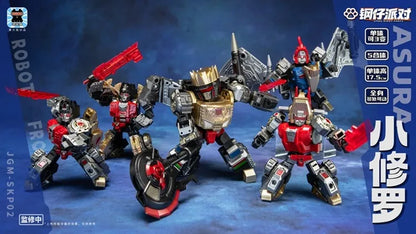 JGM-SKP02 Mini-Asura (Super Deformed Volcanius) "Steel Kiddy Party Mini" | Laser Cat Toys