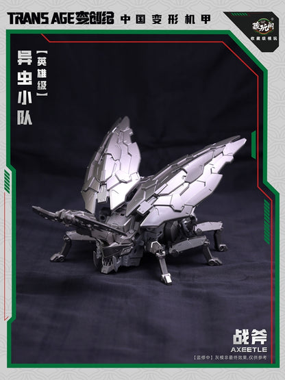 Pre Order Axeetle (TA-HCZ002) Trans Age Bergion Series Transforming Figure