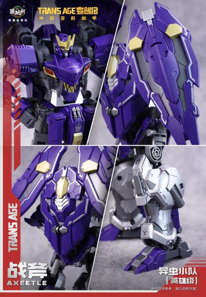 Trans Age Axeetle (TA-HCZ002) Bergion Series Transforming Figure | Cang Toys