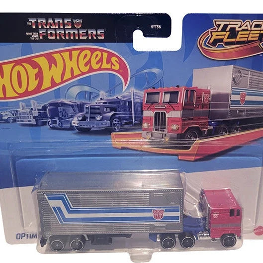 Hot Wheels Optimus Prime Transformers close up