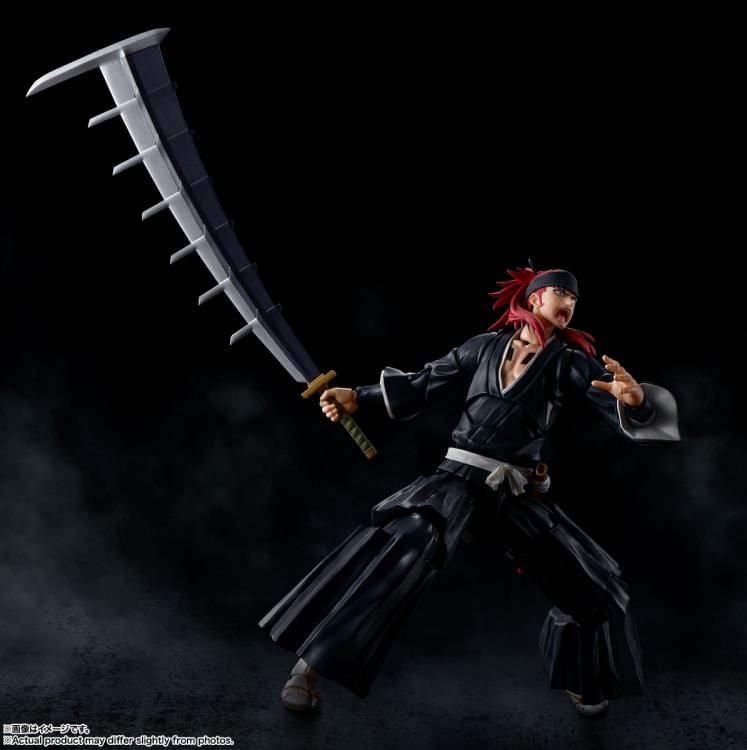 Bleach: Thousand-Year Blood War S.H.Figuarts Renji Abarai slashing sword