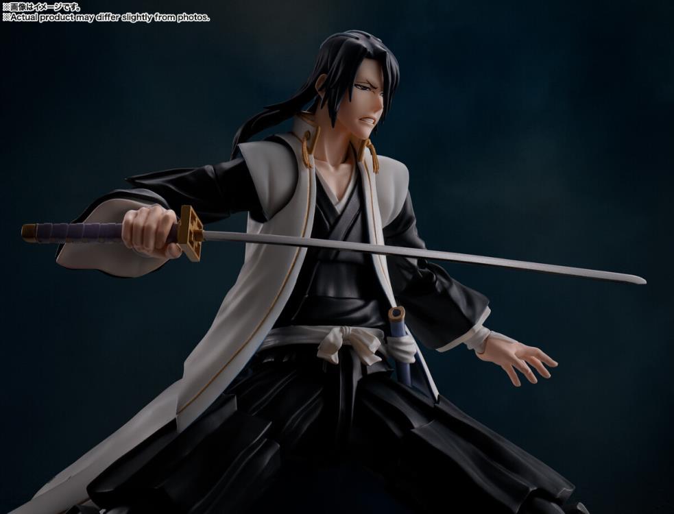Bleach: Thousand-Year Blood War S.H.Figuarts Byakuya Kuchiki holding sword