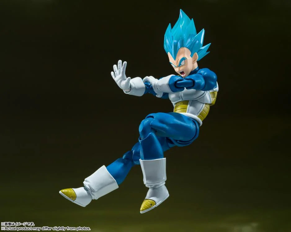 Dragon Ball Super S.H.Figuarts Super Saiyan God Super Saiyan Vegeta fighting right