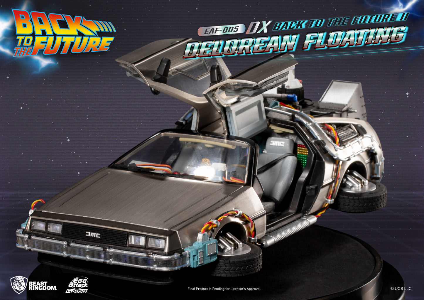 Beast Kingdom Floating 1/20 Back to the Future II DX version