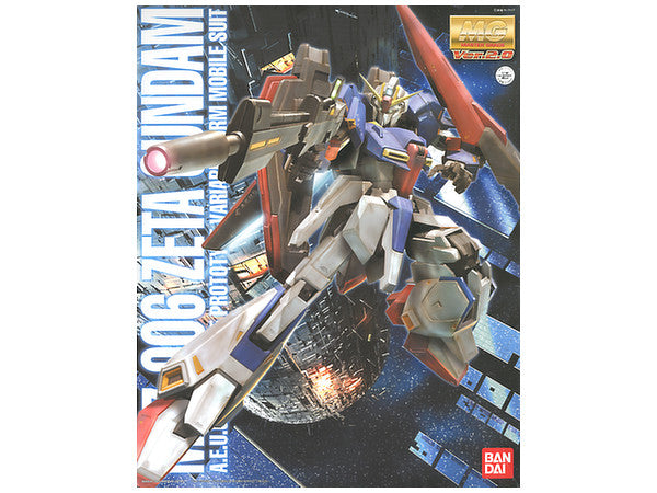MG Zeta Gundam Ver. 2.0 "Mobile Suit Gundam" - Bandai Hobby 1/100 Scale Master Grade Model Kit