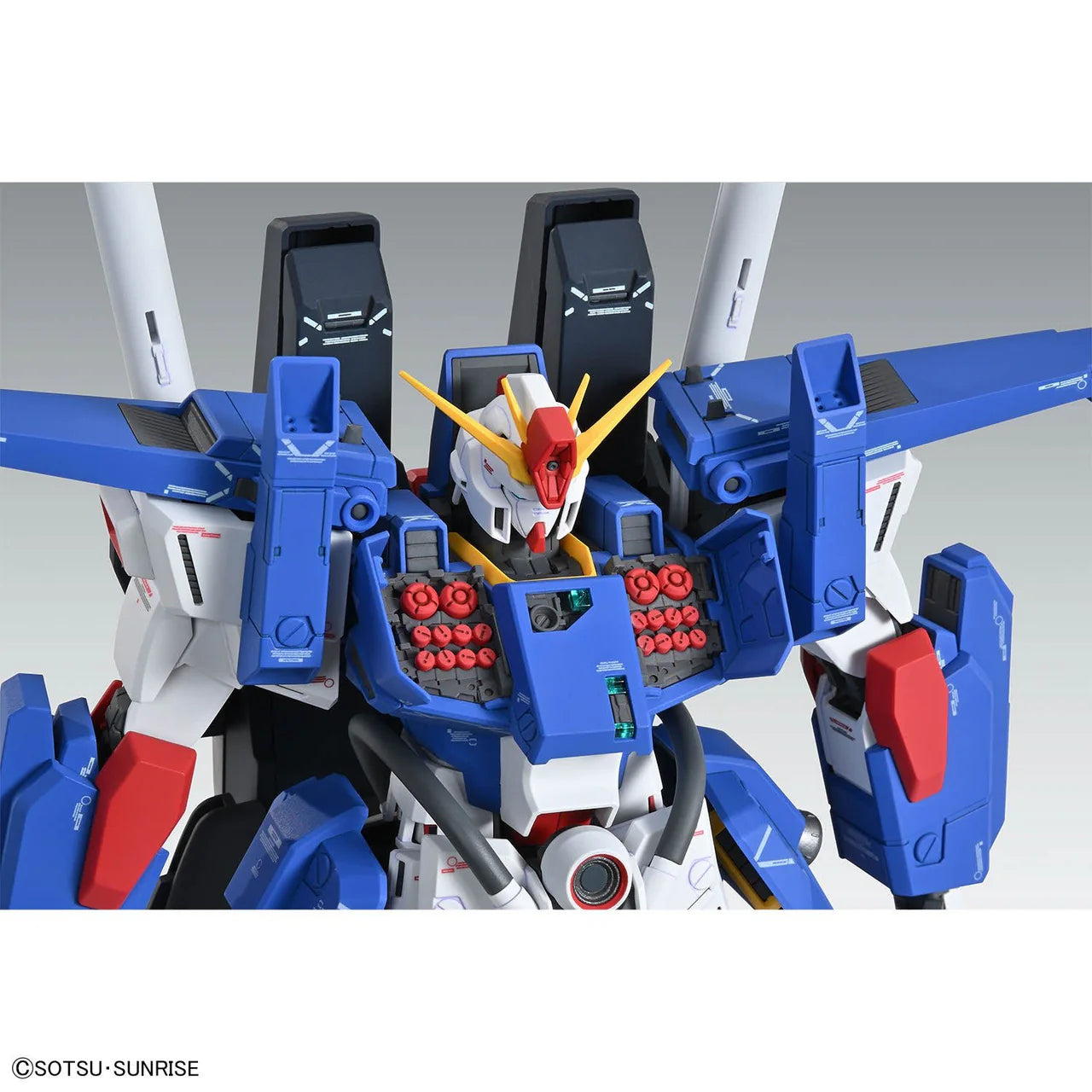 MG FAZZ Full Armor ZZ Gundam Version Ka | Bandai Hobby 1/100 Scale Master Grade Model Kit