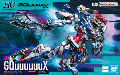 HG HGGQ #01 GQuuuuuuX "Gundam GQuuuuuuX" - Bandai Hobby 1/144 Scale High Grade Model Kit