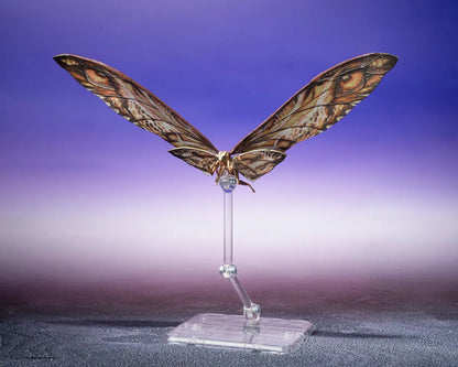 Suko &amp; Mothra (2024) "From Godzilla x Kong: The New Empire" "From Godzilla x Kong: The New Empire", TAMASHII NATIONS S.H.MonsterArts Mothra on stand