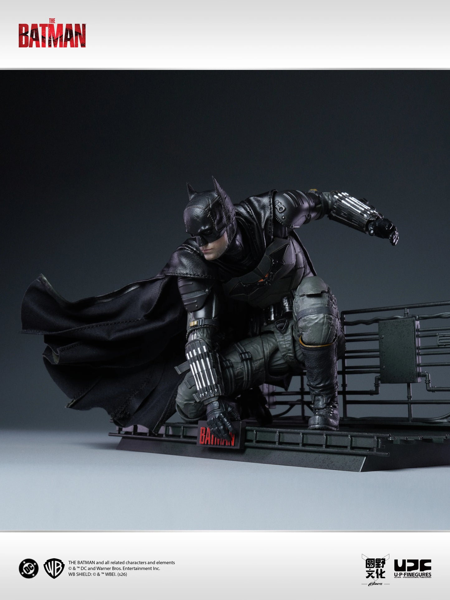 LPZZ U-P-Finegures The Batman (2022) 1/12 Action Figure "Batman 2022" | U P Finegures