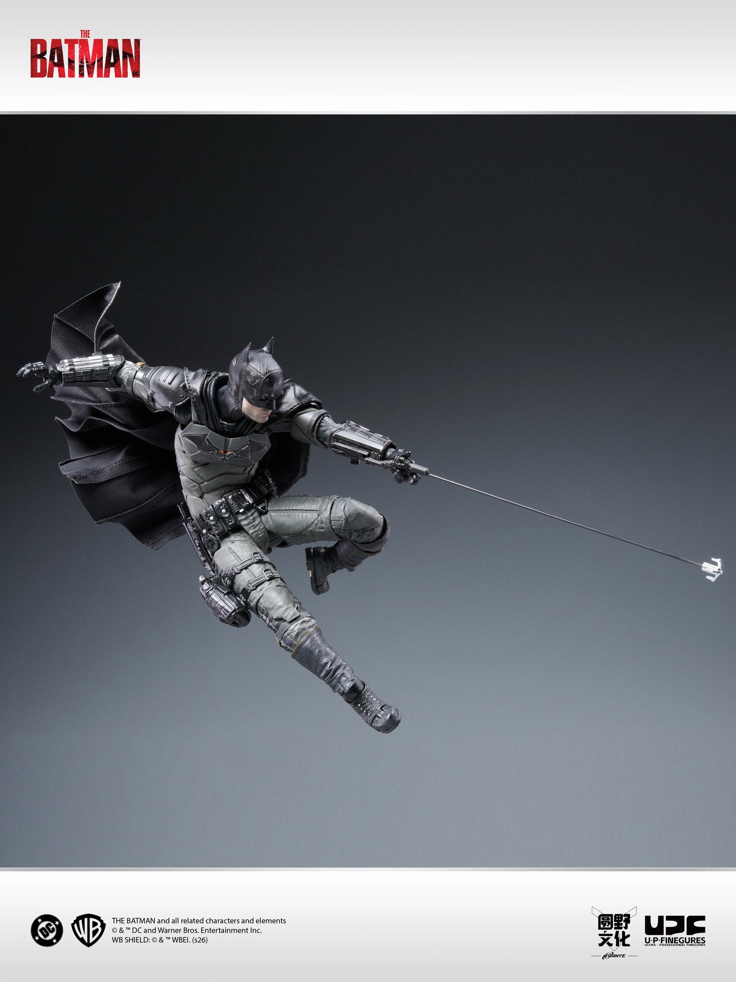 LPZZ U-P-Finegures The Batman (2022) 1/12 Action Figure "Batman 2022" | U P Finegures