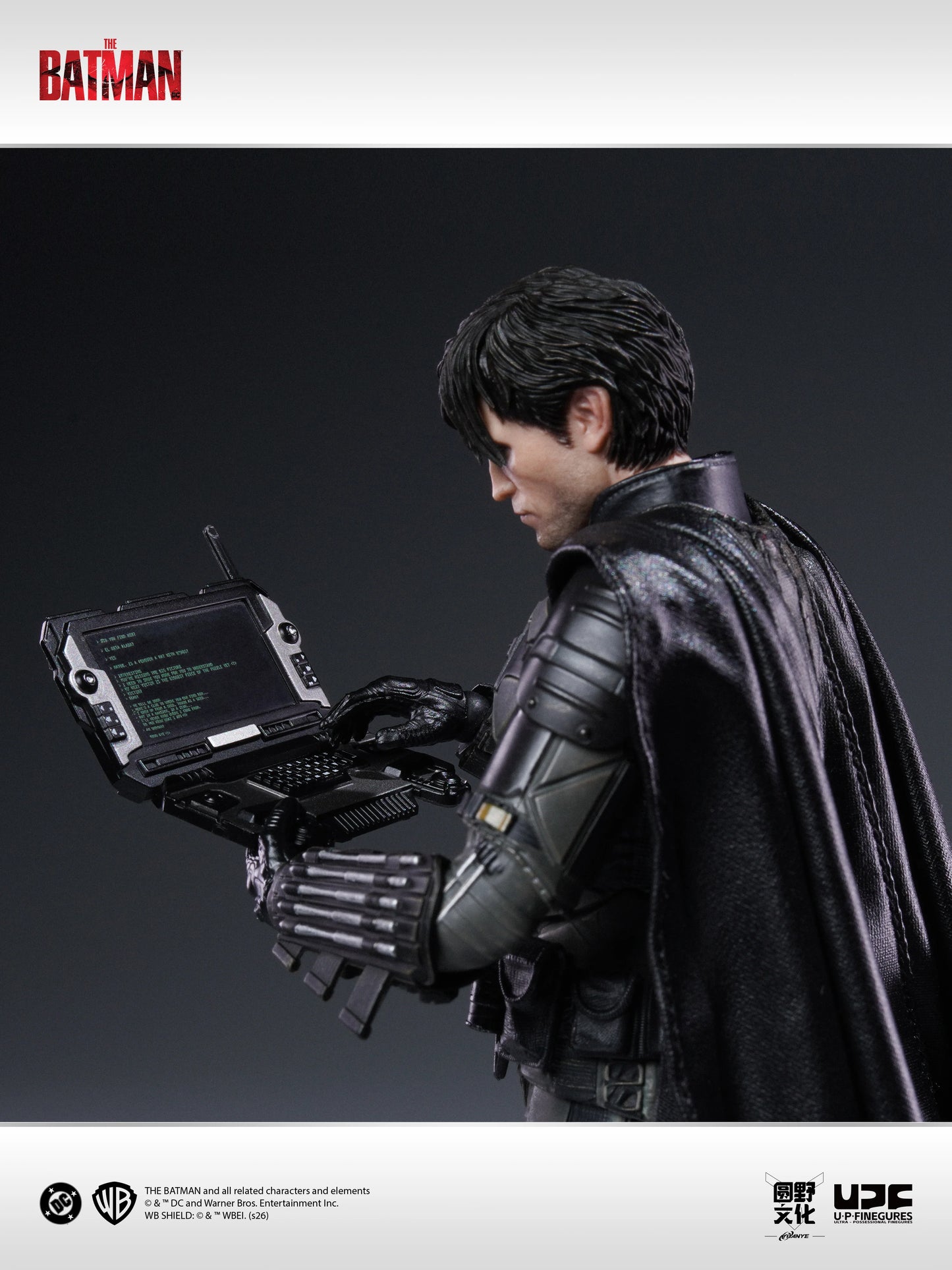 LPZZ U-P-Finegures The Batman (2022) 1/12 Action Figure "Batman 2022" | U P Finegures