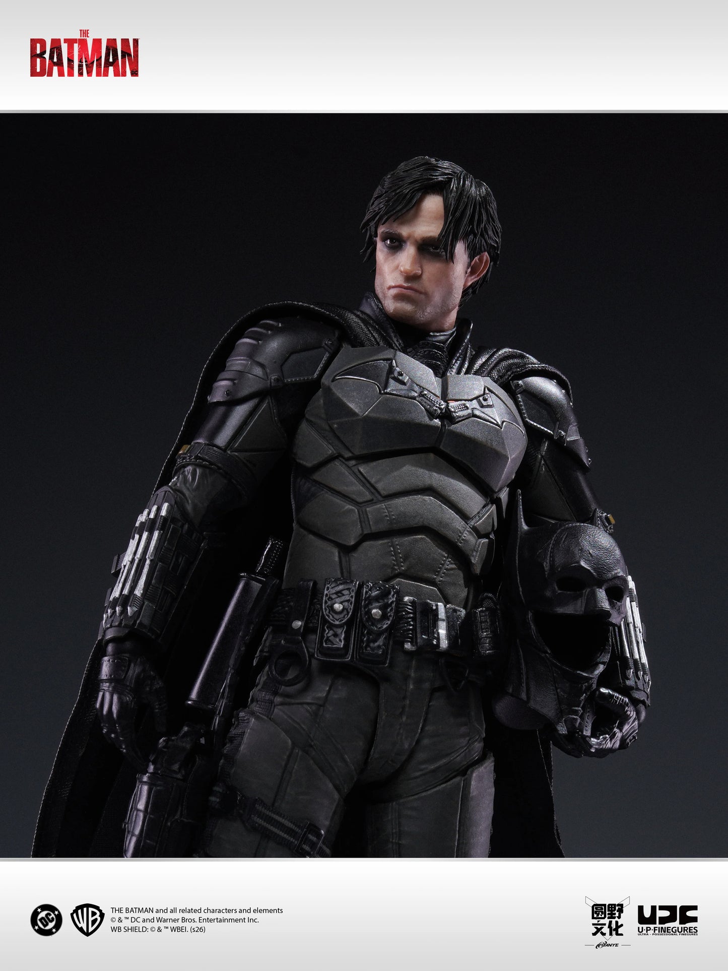 LPZZ U-P-Finegures The Batman (2022) 1/12 Action Figure "Batman 2022" | U P Finegures
