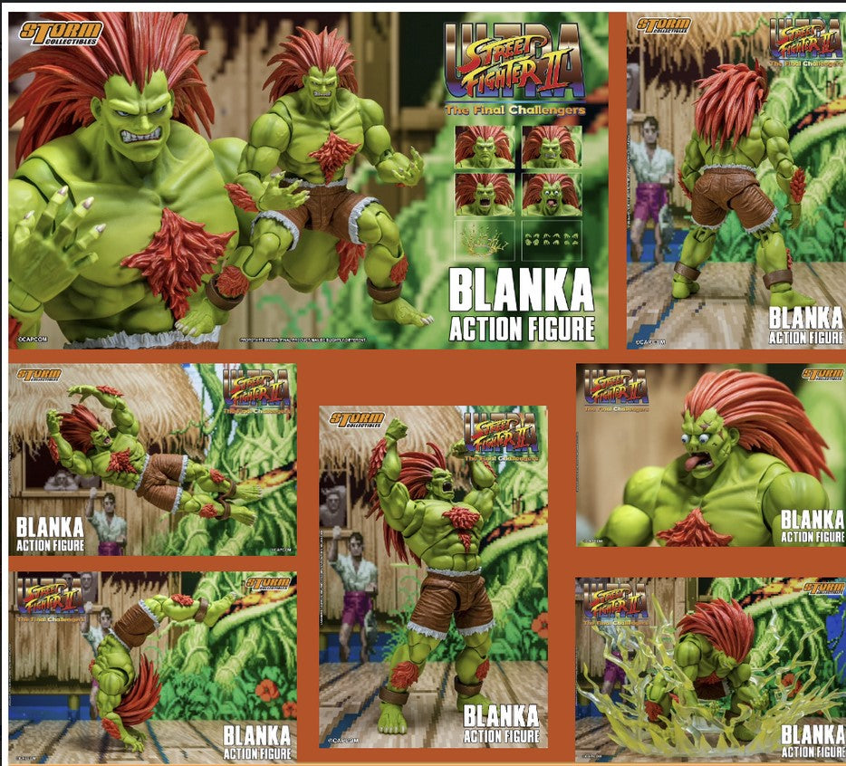 Blanka "Ultra Street Fighter II: The Final Challengers" - Storm Collectibles Action Figure