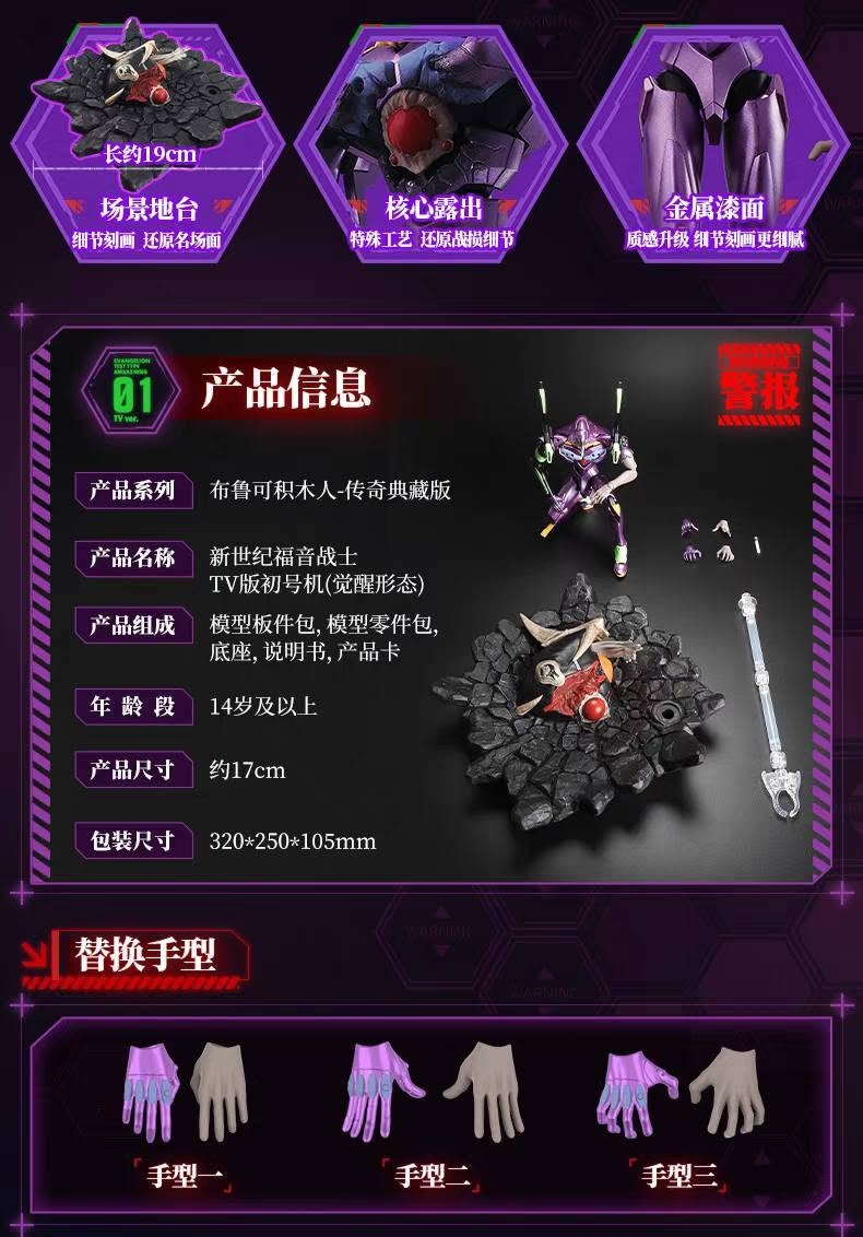 Blokees Legend Edition EX Test Type-01 Awakening TV Version view 3