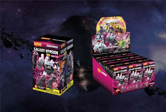 Transformers Blokees Galaxy Version 09 "Darkest Hour" Set of 9 | Blokees Model Kits