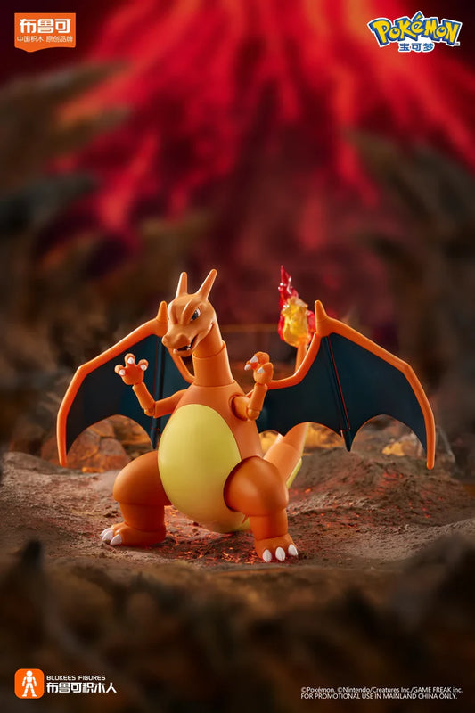 Charizard 0006 Version L "Pokemon" - Blokees Model Kit