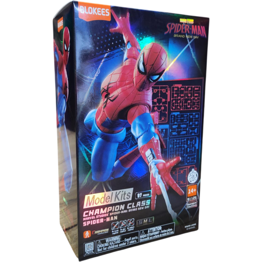 Blokees Spider-Man Brand New Day Champion Class 13 packaging