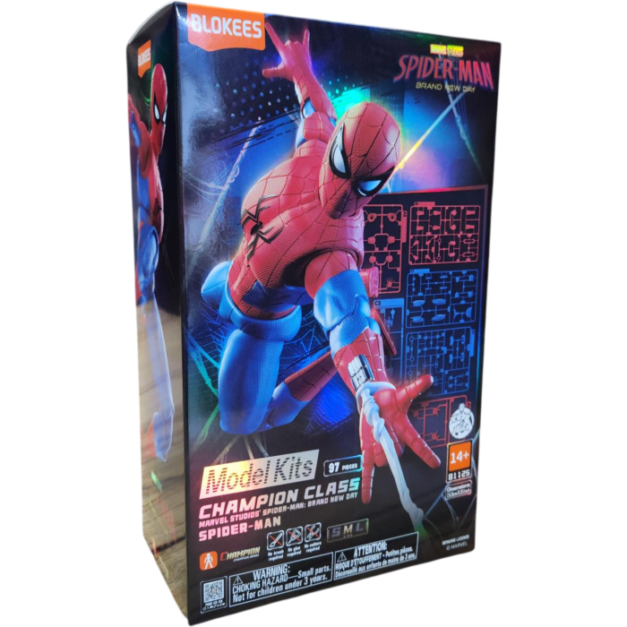 Blokees Spider-Man Brand New Day Champion Class 13 packaging