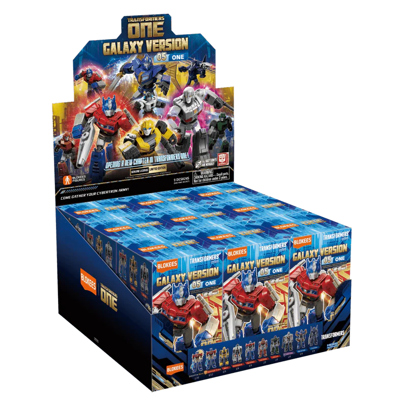 Transformers One Galaxy Version 5 Blokees Mini Model Kit Case of 9