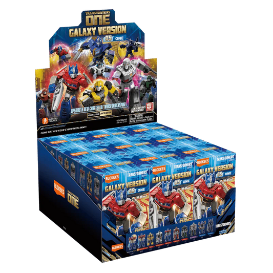 Transformers One Galaxy Version 5 Blokees Mini Model Kit Case of 9