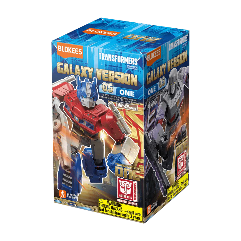 Transformers One Galaxy Version 5 Blokees Mini Model Kit Case of 9