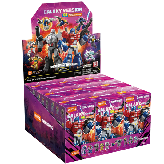 Transformers One Galaxy Version 6 Blokees Mini Model Kit Case of 9
