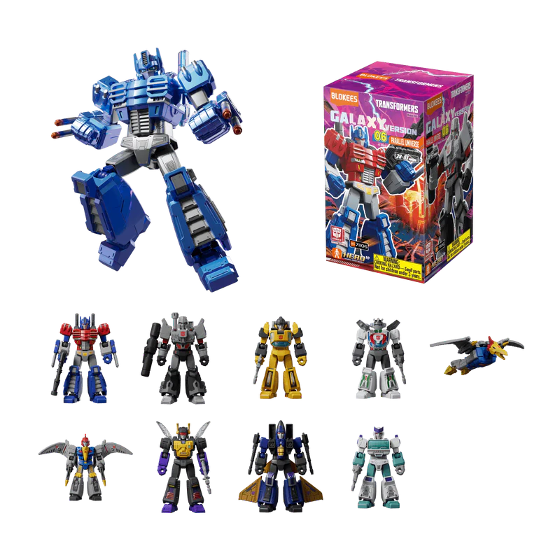 Transformers One Galaxy Version 6 Blokees Mini Model Kit Case of 9