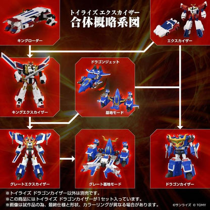 Pre Order Brave Exkaiser T-Spark Toyrise Dragon Kizer Action Figure