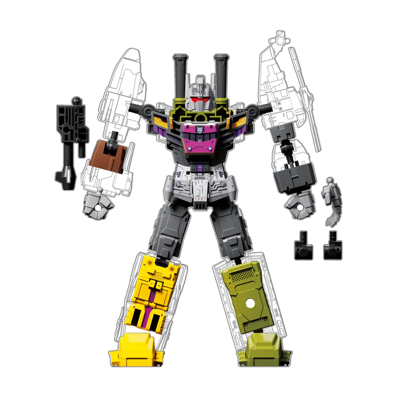 Transformers Blokees Galaxy Defender Version Bruticus Combining Accessories | Blokees